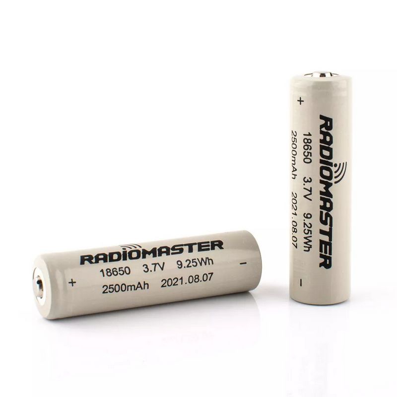 Аккумулятор RadioMaster (TX12/Boxeer) 2500mah 3.7v Li-ion 18650 (2шт.)