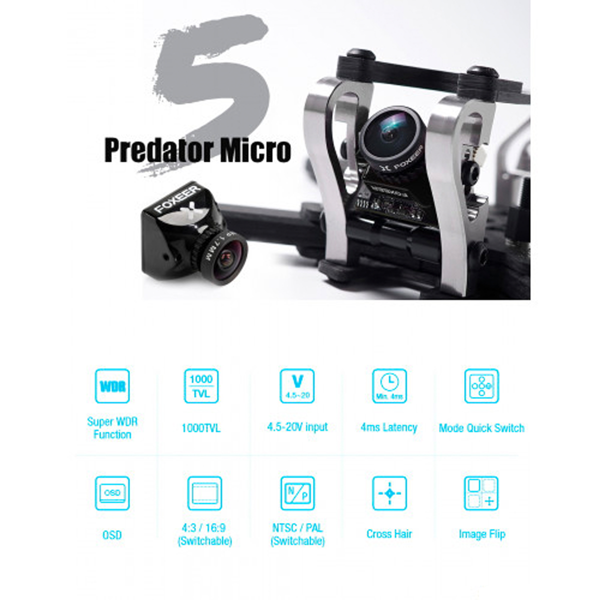 Камера Foxeer Predator V5 Micro HS1249