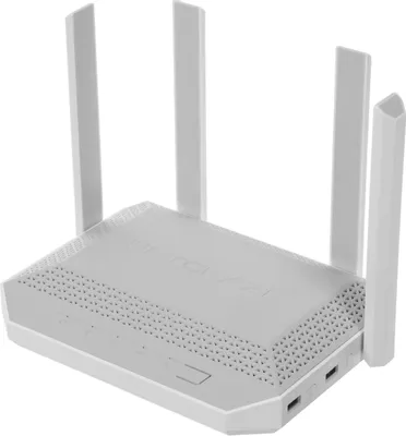 Роутер беспроводной Keenetic Netcraze Giga (NC-1012) AX3000 10/100/1000BASE-TX/SFP/4g ready белый