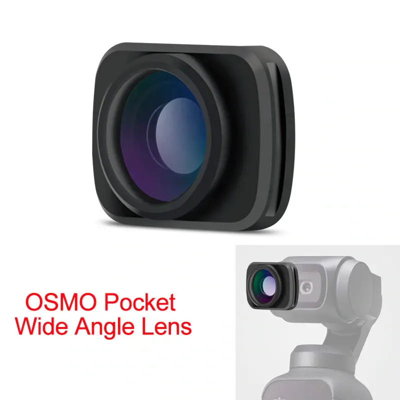 Широкоугольный объектив камеры для DJI Osmo Pocket — Купить у официального дилера DJI - CopterTime.ru