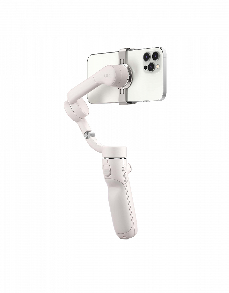 Стабилизатор (стедикам) для смартфона DJI Osmo Mobile 5 (OM 5), белый