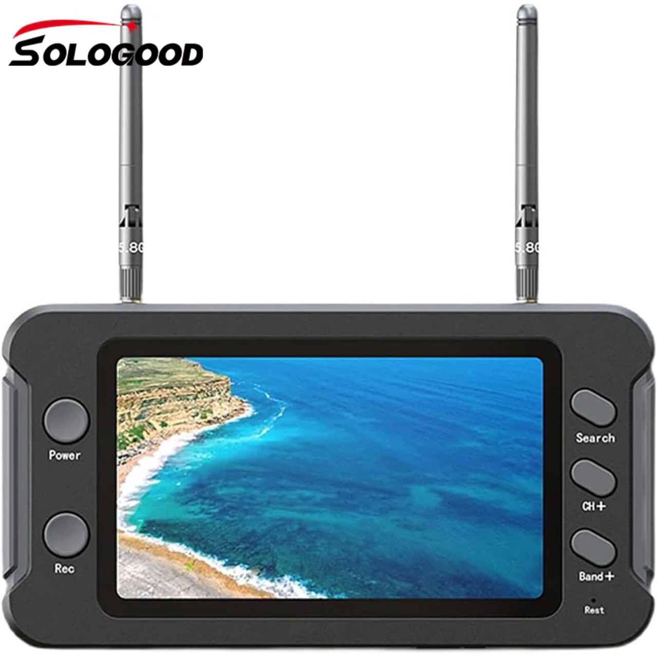 Монитор FPV SoloGood 5.8G 40CH 800*480 4.3"