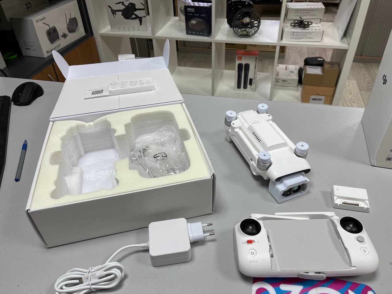 Квадрокоптер Fimi X8T V640 (с тепловизором) (с мегафоном и сбросом груза) Б/У
