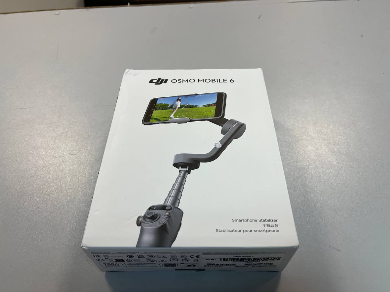 Стабилизатор (стедикам) для смартфона DJI Osmo Mobile 6 (OM 6), черный Уценка