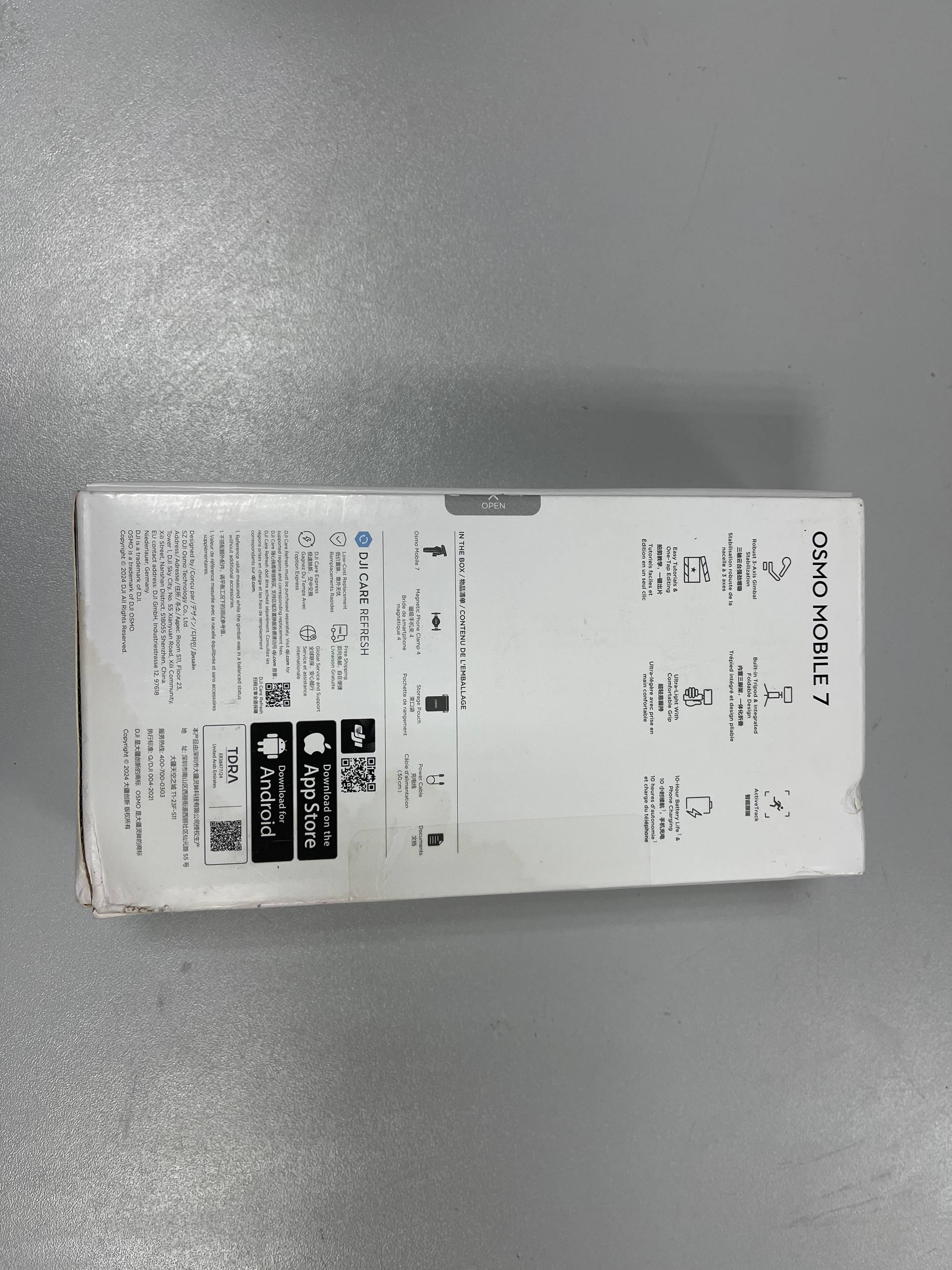 DJI Osmo Mobile 7 / стабилизатор (стедикам) для смартфона Б/У