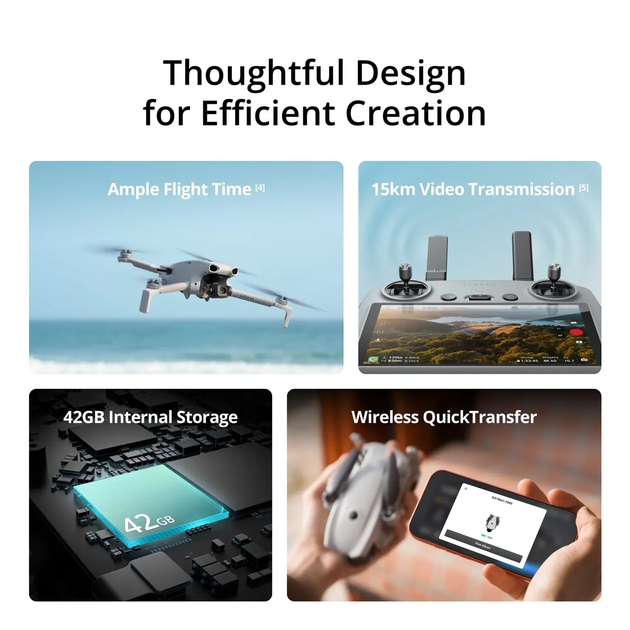 Квадрокоптер DJI Lito X1 Fly More Combo Plus (DJI RC 2)
