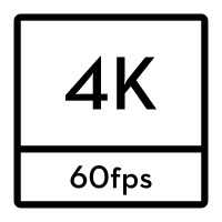 4K/60fps; 4K/100fps