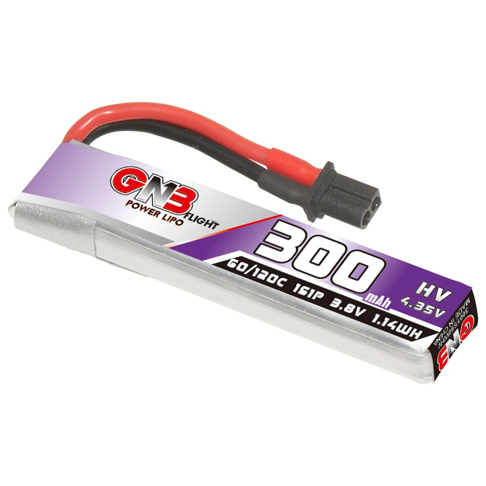 Аккумулятор GNB 300mah 1S 60C HV (A30)