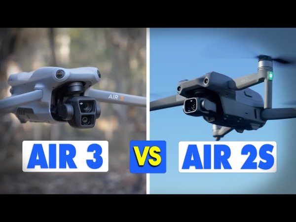 Сравнение DJI Air 3 vs. Air 2S vs. Mini 3 Pro