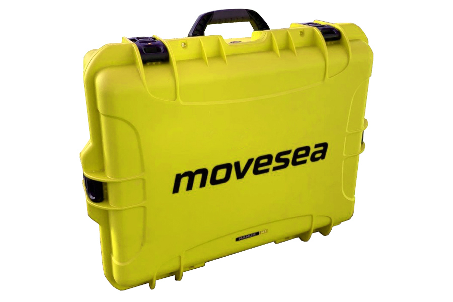 Пластиковый кейс для FIFISH V6 желтый (Movesea) (без колес) 844783