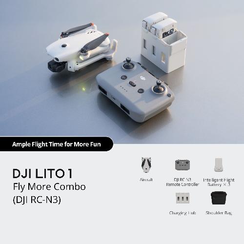Квадрокоптер DJI Lito 1 Fly More Combo (DJI RC-N3)