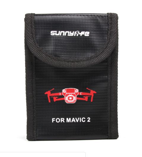 Огнеупорный сумка-чехол для аккумулятора квадрокоптера DJI Mavic 2 (SunnyLife)