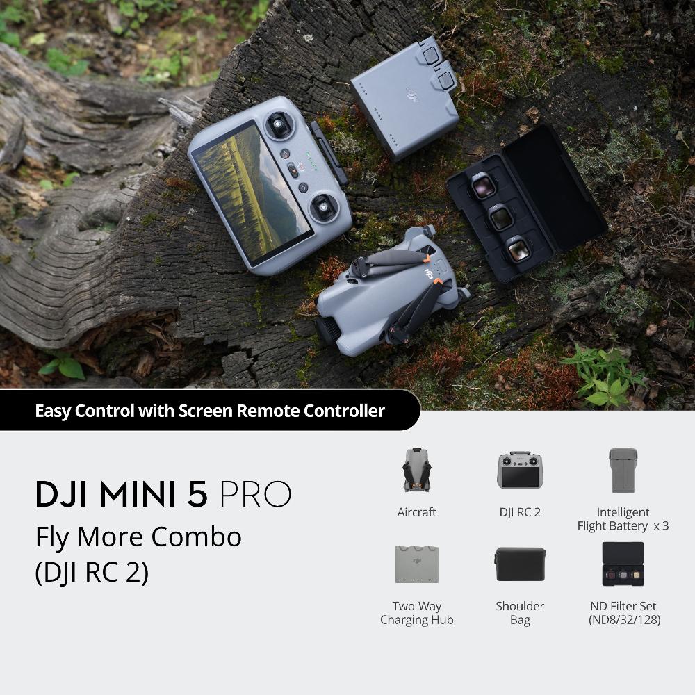 DJI Mini 5 Pro Fly More Combo (RC2)