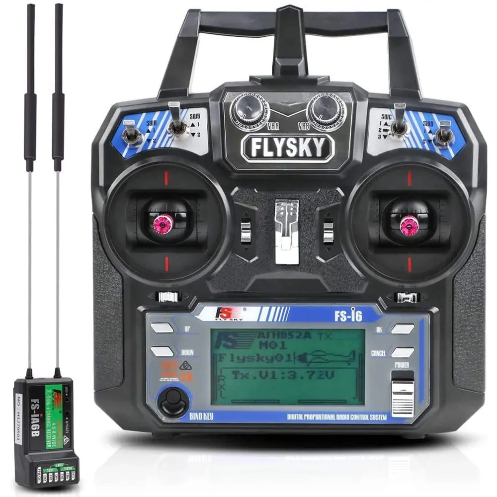Аппаратура управления FlySky FS-i6X с приемником iA6B