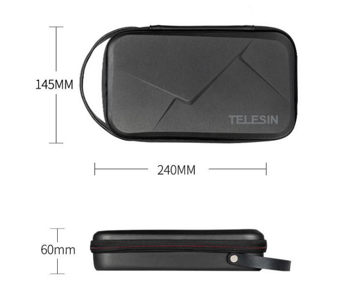 Универсальная сумка для для экшн камеры GoPro/DJI Action 2 (Telesin) (DOA-C23)