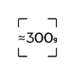 Вес: около 300г
