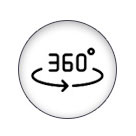 Съемка под водой с вращением на 360° в один клик