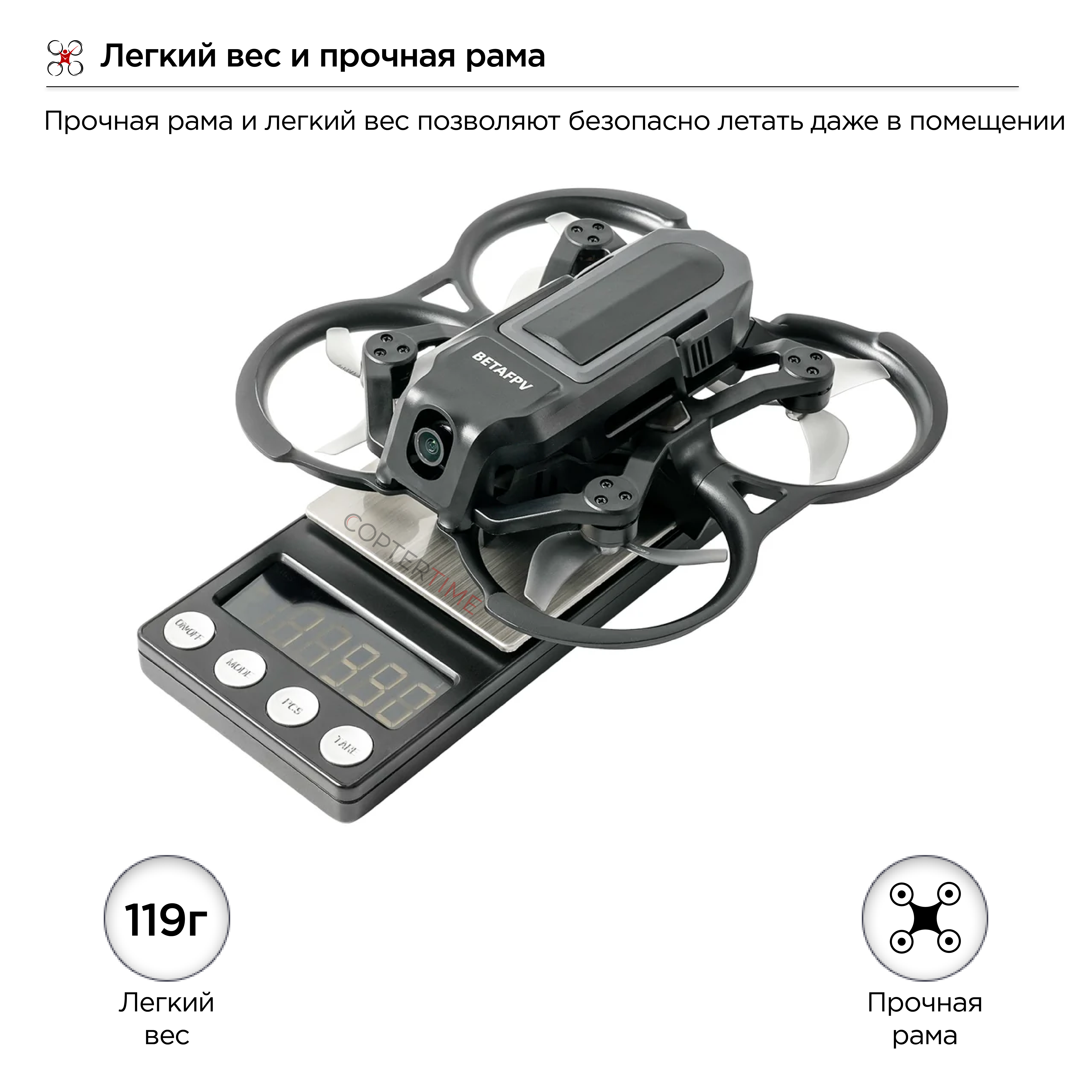 Квадрокоптер BETAFPV Aquila20 FPV Kit