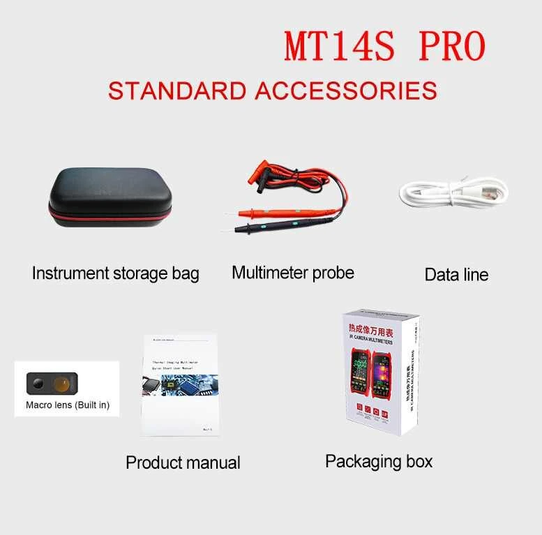 Мультитестер / тепловизор Mustool MT14SPRO