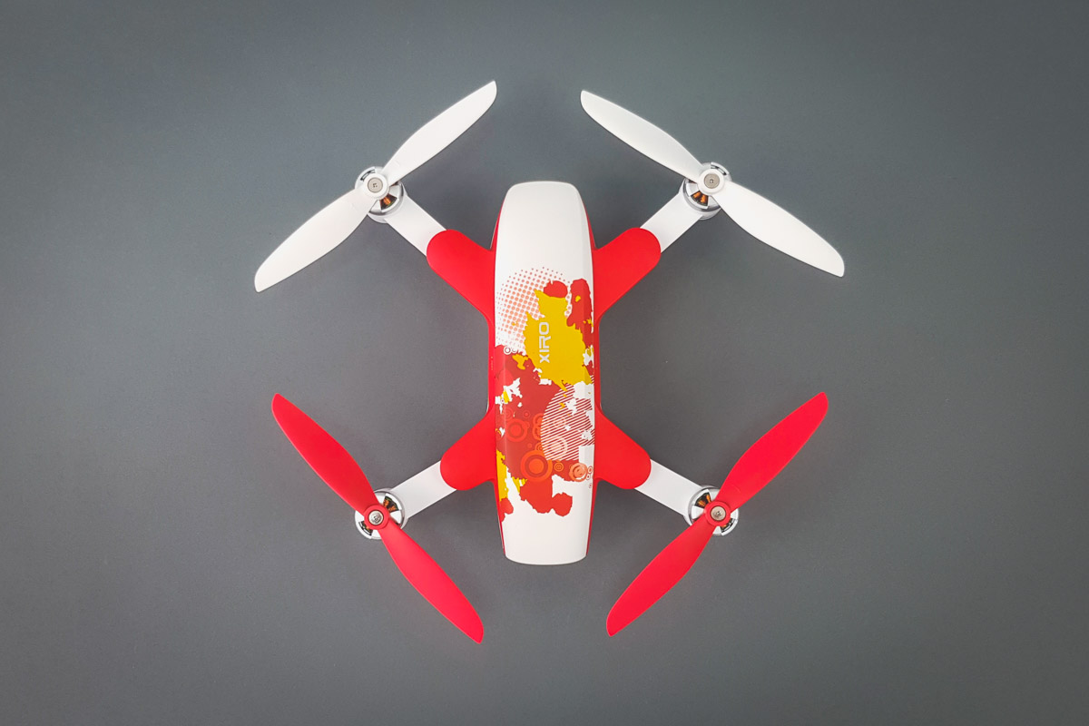 Квадрокоптер с камерой XIRO Xplorer Mini + аккумулятор + чехол (RED)