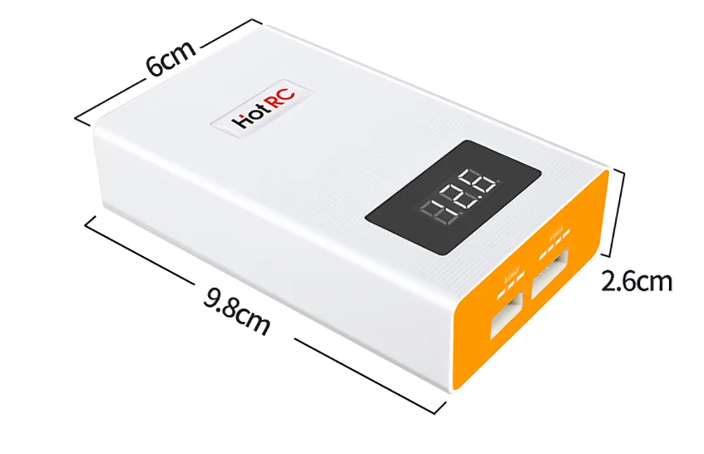 Зарядное устройство HotRC A400 для LiPo 3-4S