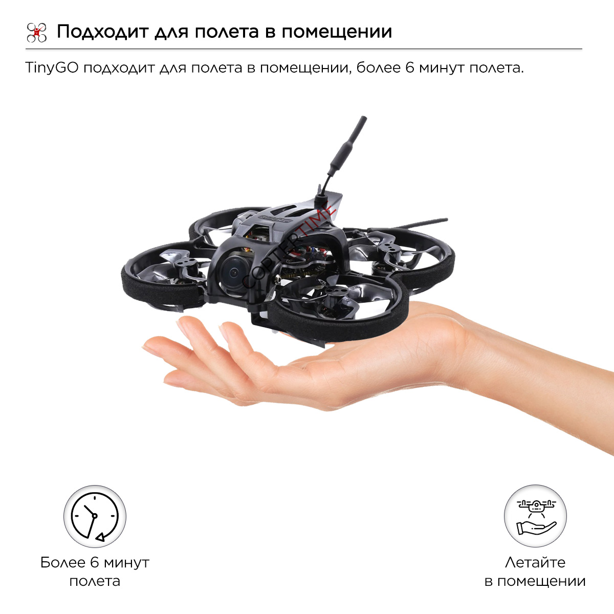 Готовый FPV набор GEPRC TinyGO Racing FPV Whoop (RTF)