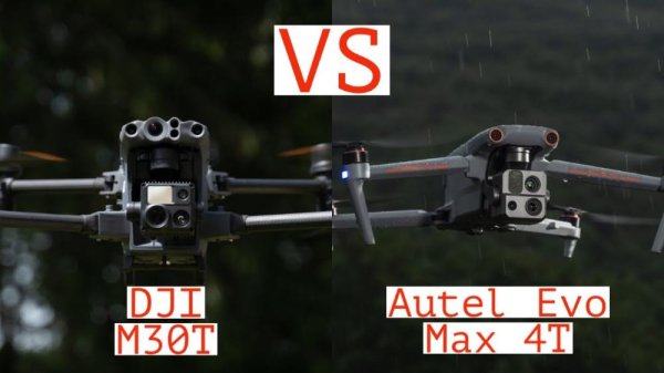 Сравнение Autel Evo Max 4T и DJI M 30T