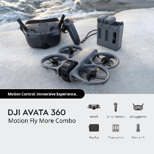 DJI Avata 360 Motion Fly More Combo (с очками Goggles N3)