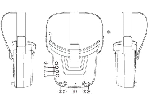 FPV очки DarwinFPV Mini 3" (5.8Ггц 40 каналов)