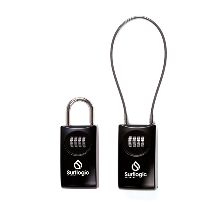 Key Lock Double System Black Surflogic (59147)
