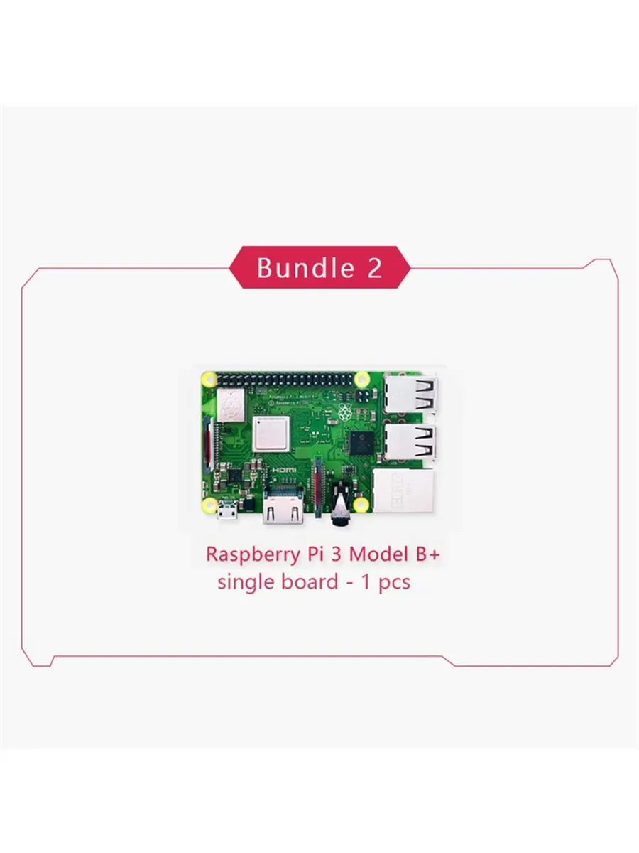 Raspberry Pi 3 Model B+ (Plus), 1 ГБ ОЗУ