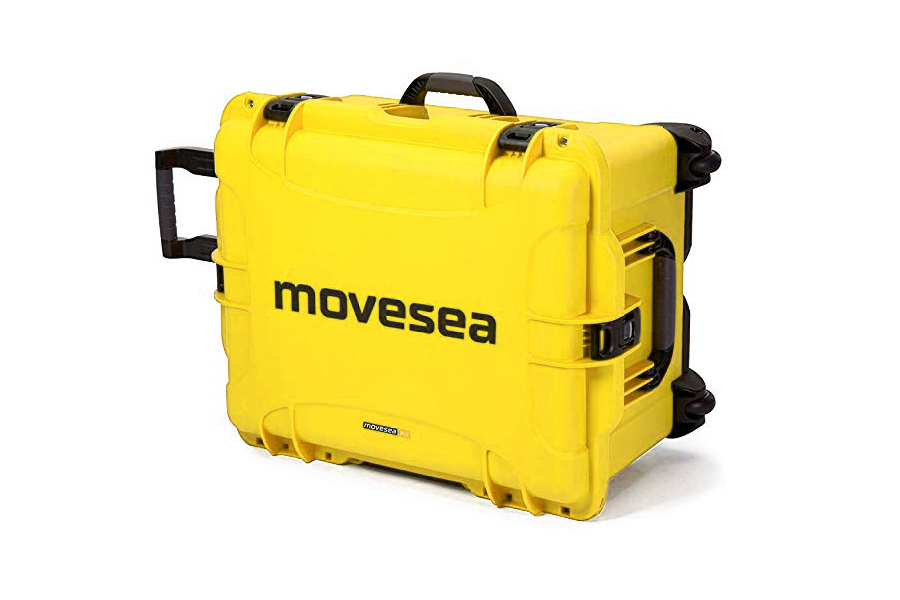 Пластиковый кейс для FIFISH V6 желтый (Movesea) (на колесах) 847104