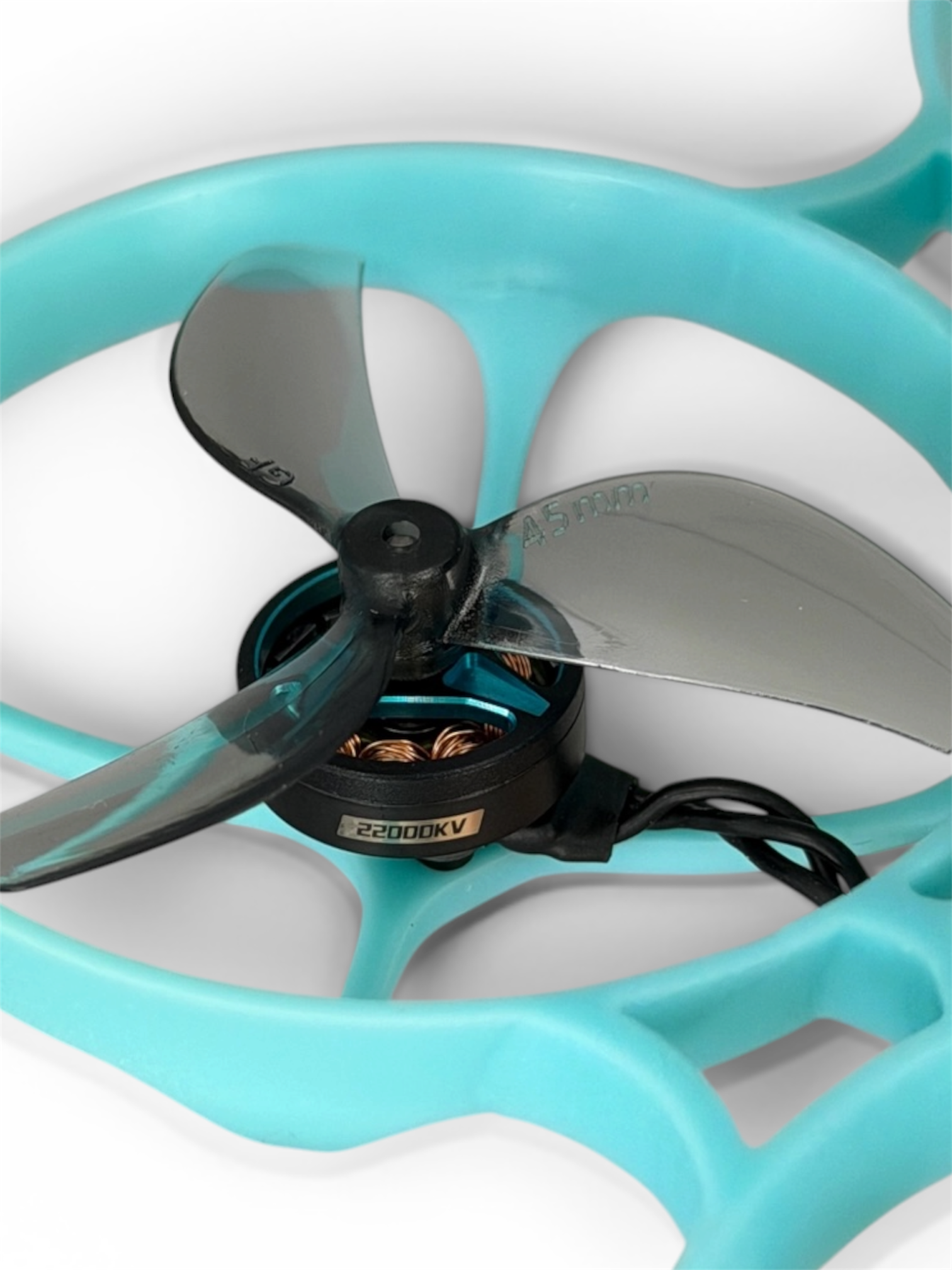 Квадрокоптер FPV RCDron Terra 80 (бирюзовый)