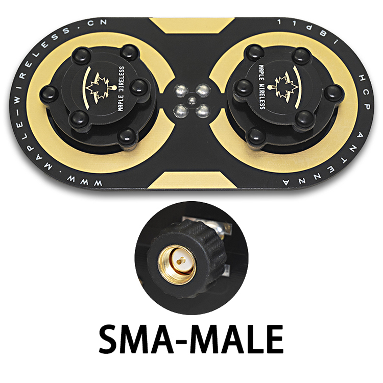 Патч-антена FPV 5,8Ггц Maple Wireless (11dBi) (SMA-MALE)