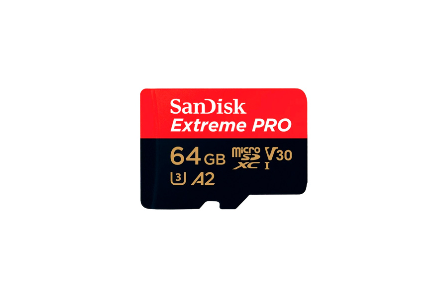 Карта памяти 64Gb SanDisk Extreme Pro A2 V30 (170MB/s)