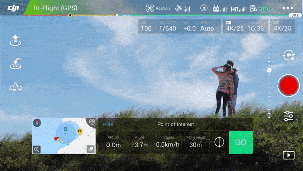 Точка интереса на Mavic 2 Точка интереса на Mavic 2