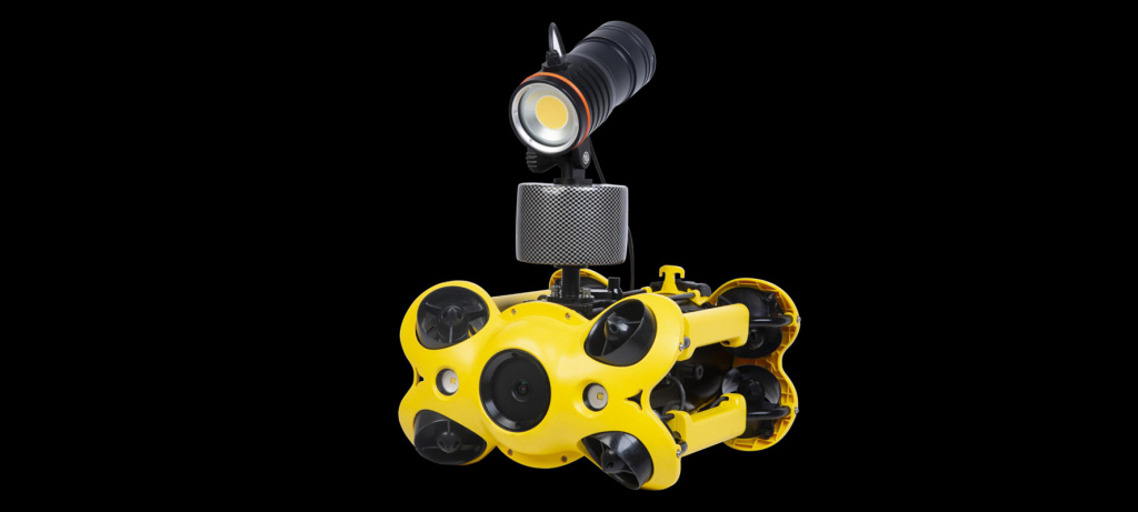 Светодиодный (LED) прожектор 12000 люмен для подводного дрона Chasing M2.jpg