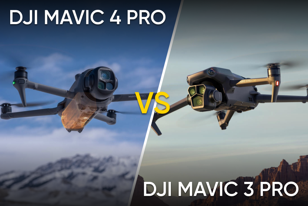 DJI Mavic 3 VS Mavic 4 Pro DJI Mavic 3 VS Mavic 4 Pro