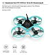 Квадрокоптер FPV RCDron Terra 80 (бирюзовый)