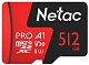 Карта памяти MicroSDXC 512GB Netac P500 Ultra Class 10 A1 U3 V30 без адаптера (NT02P500ULT-512G-S)