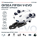 Подводный дрон QYSEA Fifish V-Evo Standard + рука Arm Pack (кабель 100м)