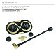 Патч-антена FPV 5,8Ггц Maple Wireless (11dBi) (SMA KIT)-L (14cm)