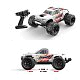Монстр трак MJX Hyper Go 10208 V2 (белый) 4WD 2.4G LED 1:10 / радиоуправляемая машина (Brushless, 80 км/ч, 4S)