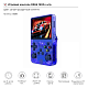 Игровая консоль R36S / ретро игры (синий прозрачный 64Гб) 1500+ игр