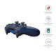 Геймпад для PlayStation 4 беспроводной джойстик DualShock 4 / для PS4 (Синий) (OEM)